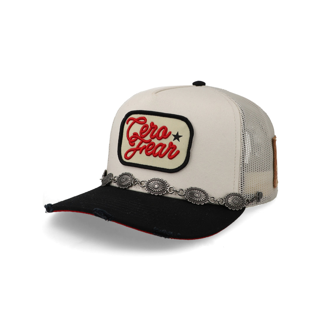Gorra Cara Blanca Cero Fear Blanca Domino