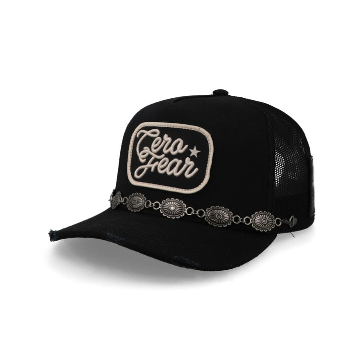 Gorra Cara Blanca Cero Fear Pure Black