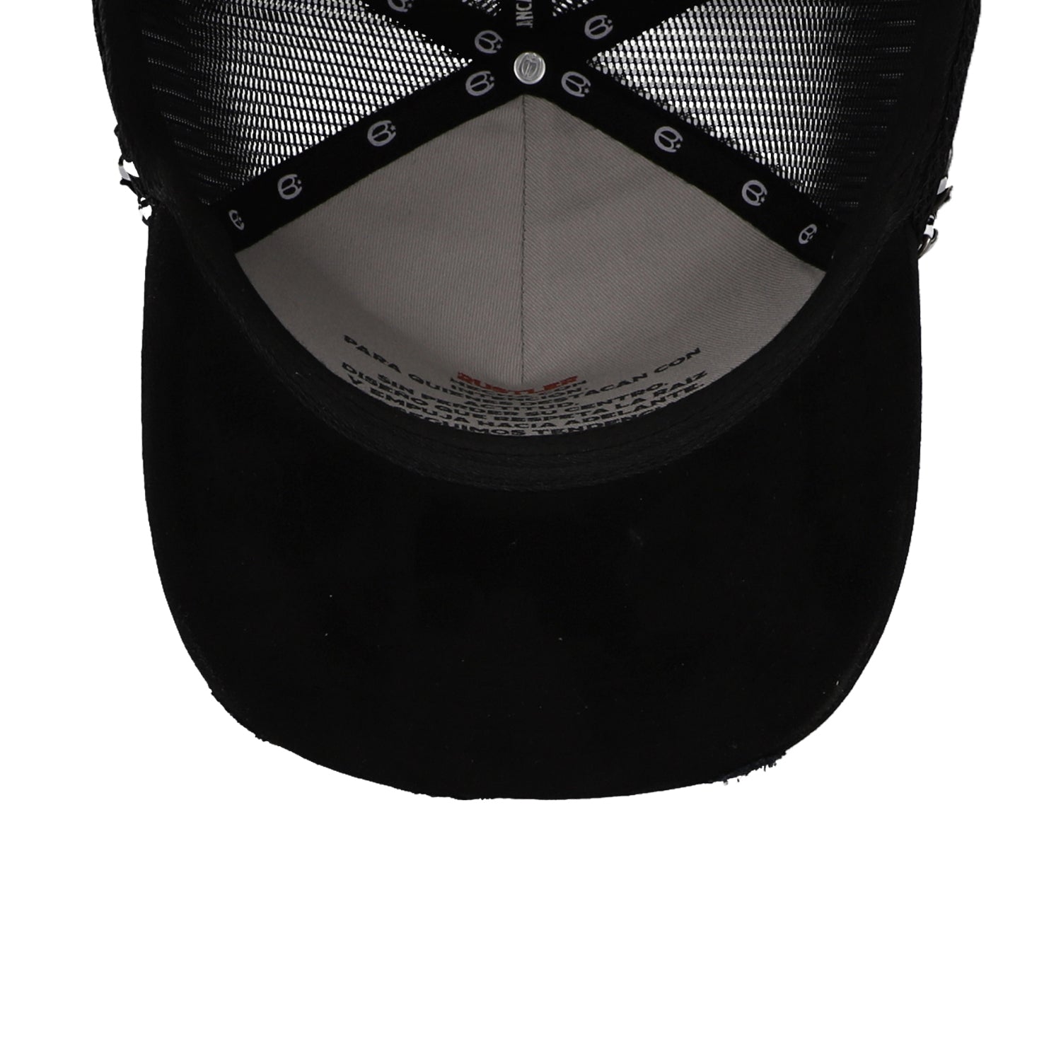 Gorra Cara Blanca Cero Fear Pure Black