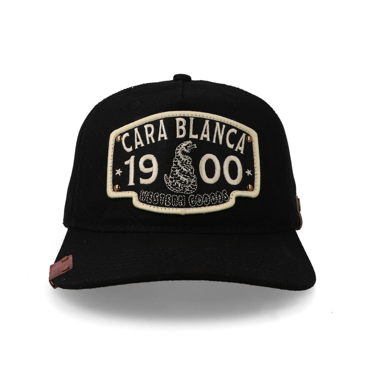 Gorra Cara Blanca Cattleman Workman Negra