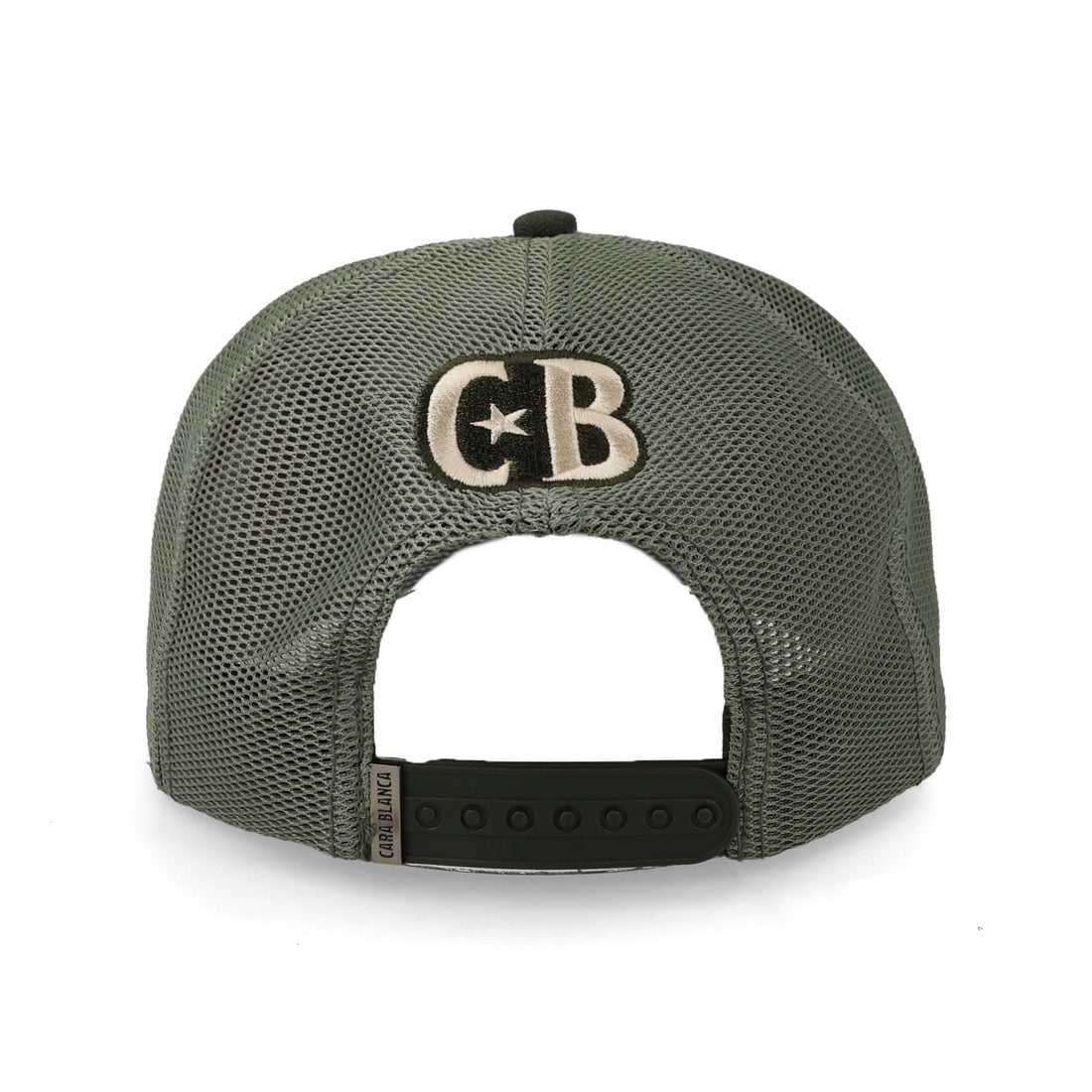 Gorra Cara Blanca Cattleman Scorpion Verde