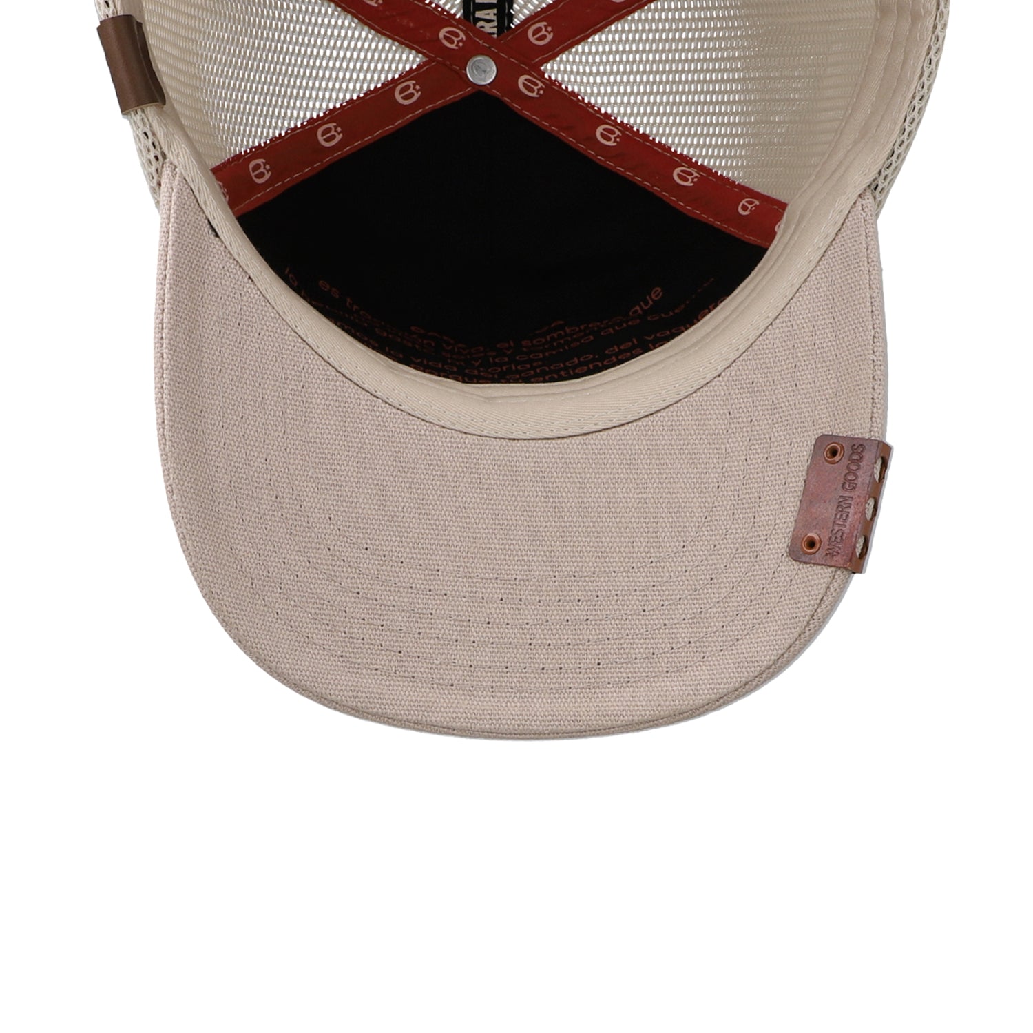 Gorra Cara Blanca Cattleman Puma Beige