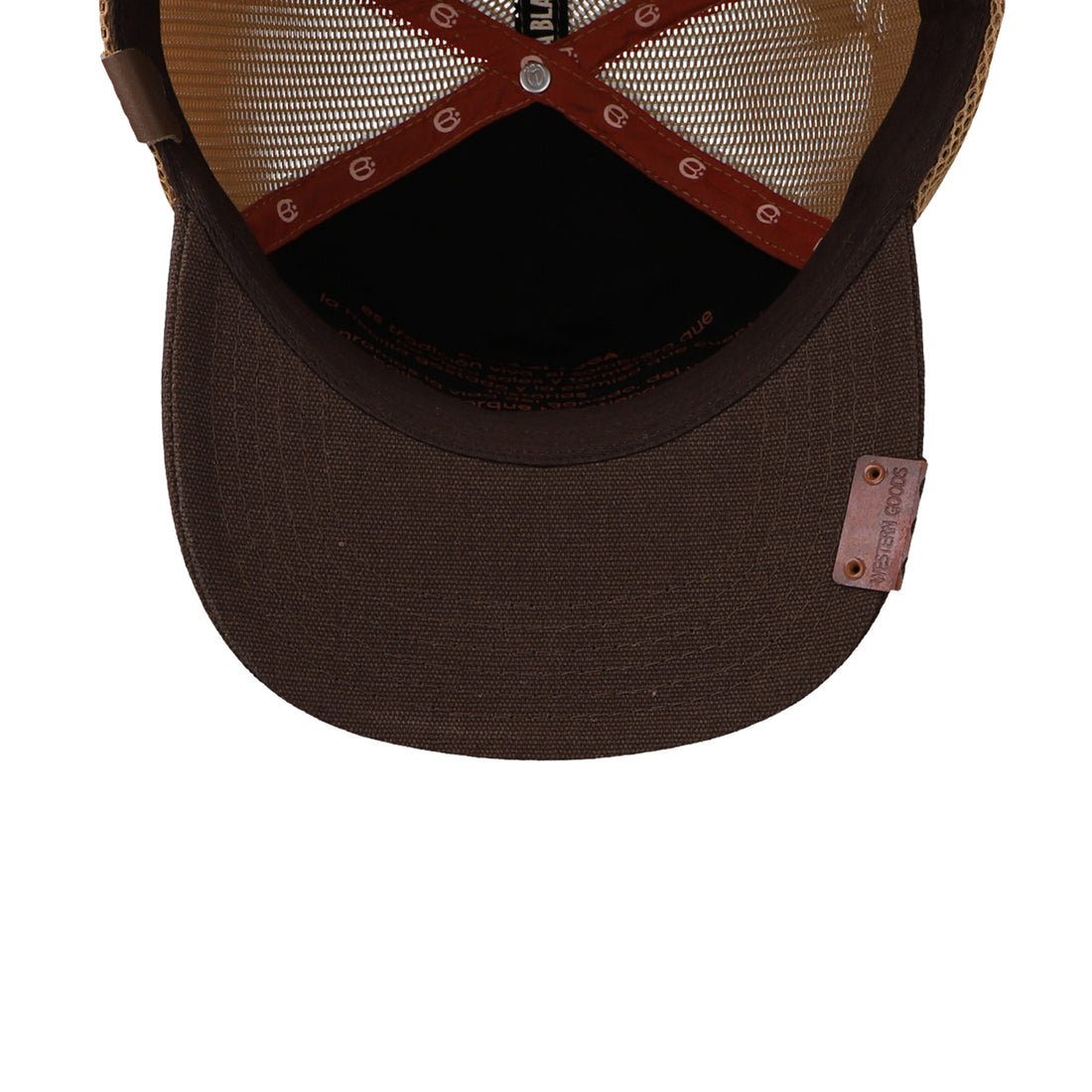 Gorra Cara Blanca Cattleman Bear Hardwork Café