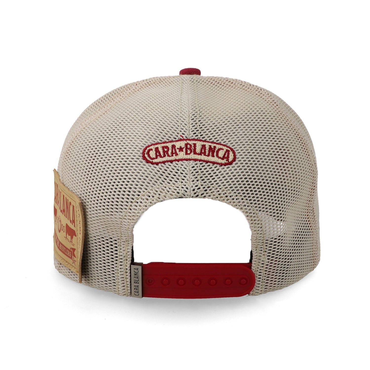 Gorra Cara Blanca Cowboy Hat Roja